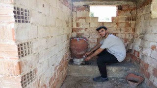 Aydın Dağlarında susayanlar bu hayırla susuzluğunu gideriyor