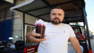 Aydında 15 yıldır sanayi esnafını serinletiyor