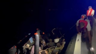 Aydında 38 düzensiz göçmen kurtarıldı