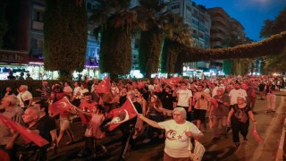 Aydında fener alayı ilgi gördü