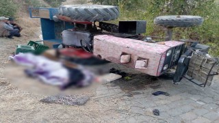 Aydında traktör devrildi: 1 ölü
