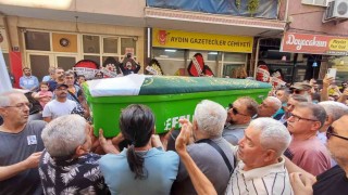 Aydınlı gazeteci Yazıcıyı meslektaşları son yolculuğuna uğurladı