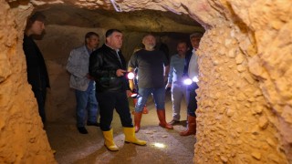 Aydıntepe Yeraltı Şehrinde saha çalışmaları başladı