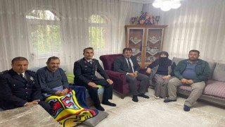 Aydıntepede gaziler ziyaret edildi