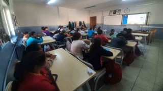 Aydıntepede öğrencilere MEBİ  tanıtıldı