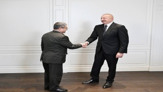 Azerbaycan Cumhurbaşkanı Aliyev, Genelkurmay Başkanı Bayraktaroğlunu kabul etti