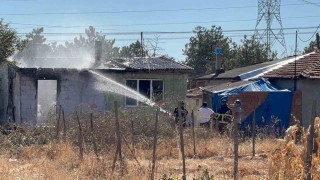 Babaeskide ev yangını korkuttu