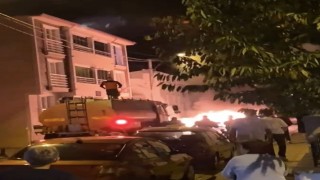 Babaeskide otomobil yangını korkuttu