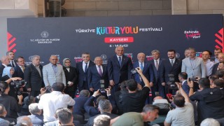 Bakan Ersoy ve Başkan Büyükkılıç, Türkiye Kültür Yolu Festivalinin startını verdi