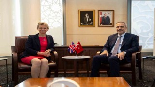 Bakan Fidan, İngiliz mevkidaşı Cooper ile bir araya geldi
