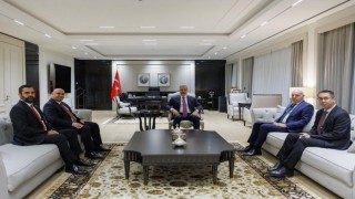 Bakan Fidan, ITC Başkanı Ağaoğlunu kabul etti