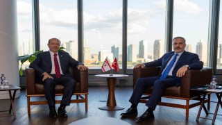 Bakan Fidan, KKTC Cumhurbaşkanı Tatar ile bir araya geldi