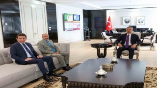 Bakan Fidan, OYAK Yönetim Kurulu Başkanı Aksakallıyı kabul etti