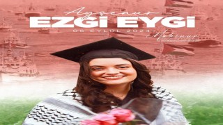 Bakan Göktaş, İsrail tarafından öldürülen insan hakları aktivisti Eygiyi vefat yıldönümünde andı