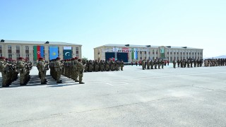 Baküde özel kuvvetlerin katıldığı tatbikat