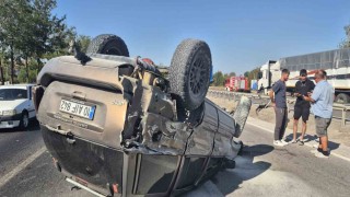 Balıkesir-Bursa kara yolunda trafik kazası: 2 yaralı