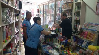 Balıkesirde kırtasiyelere denetim