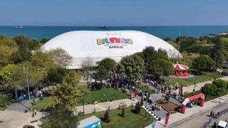 Balonya ilk 6 günde 13 bin 630 çocuğu ağırladı