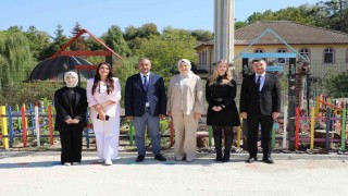 BARÜ Kutlubey Anaokulu bahçesi Türkiye Yüzyılı Maarif Modeline göre düzenlendi