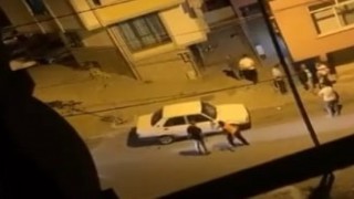 Başakşehirde silahlı kavga vatandaş kamerasında