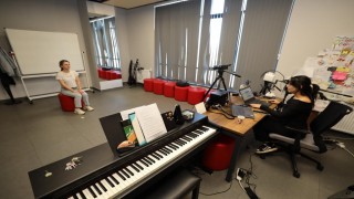 Başiskeledeki Müzik Okullarında yetenek sınavı heyecanı