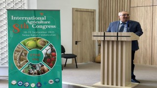 Başkan Arslan yerel yönetimlerin tarımdaki önemini Özbekistanda anlattı