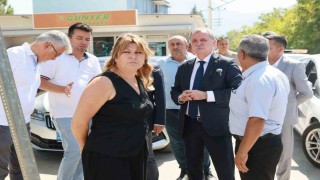 Başkan Balaban çalışmaları yerinde denetledi