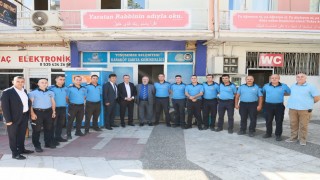 Başkan Balaban zabıtayı unutmadı