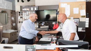 Başkan Büyükgöz esnafla bir araya geldi