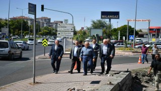 Başkan Büyükkılıç, DSİ Katlı Kavşağı proje çalışmalarını inceledi