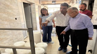 Başkan Büyükkılıçtan Hürmetçide manda yetiştiriciliğine destek ziyareti