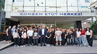 Başkan Kotan, etüt merkezinde gençlerle buluştu