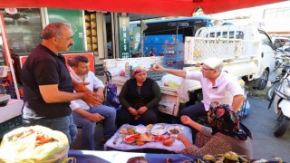 Başkan Tetik, vatandaşlarla bir araya geldi