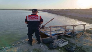 Batman Çayında 250 metre hayalet ağ bulundu