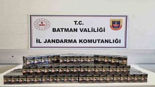 Batmanda 2 bin 399 paket kaçak sigara ele geçirildi