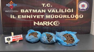 Batmanda durdurulan araçta uyuşturucu ele geçirildi
