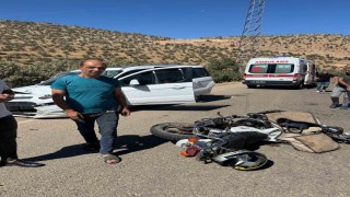 Batmanda hafif ticari araç ile motosiklet çarpıştı: 1 yaralı