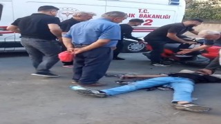 Batmanda hafif ticari araç ile motosiklet çarpıştı: 1 yaralı