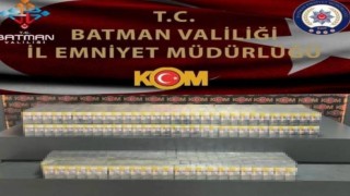 Batmanda kaçak sigara operasyonu