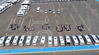 Batmanda okul servislerine denetim ve eğitim