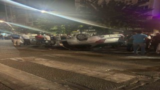 Batmanda otomobil takla attı: 2 yaralı