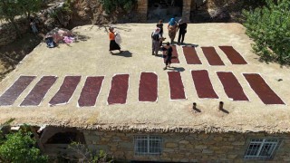 Batmanın zirvesinden sofralara cevizli sucuk