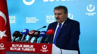 BBP Genel Başkanı Destici: İspanya, İsrail ile ticaretini durdururken birçok İslam ülkesi hala ticaretini kesmedi