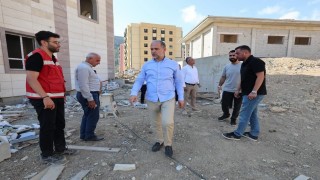 Belende afet konutlarının teslimi Kasın ayında tamamlanacak