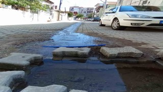 Bergamada İZSU krizi: Su boşa akıyor