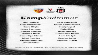 Beşiktaşın, Kayserispor maçı kamp kadrosu belli oldu