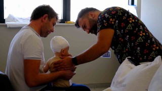 Beyin kanaması geçiren Çınar bebek doktorun hızlı müdahalesiyle şifa buldu
