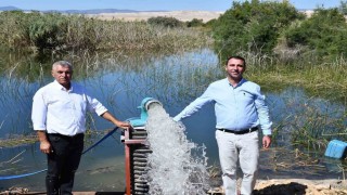 Beylikova Belediyesinden kuraklığa karşı örnek proje