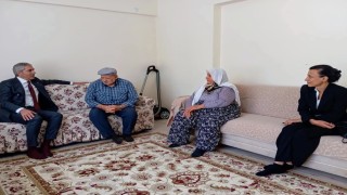 Beypazarı Kaymakamı Coşkundan şehit ailesine ziyaret
