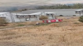 Beypazarında otluk alanda yangın